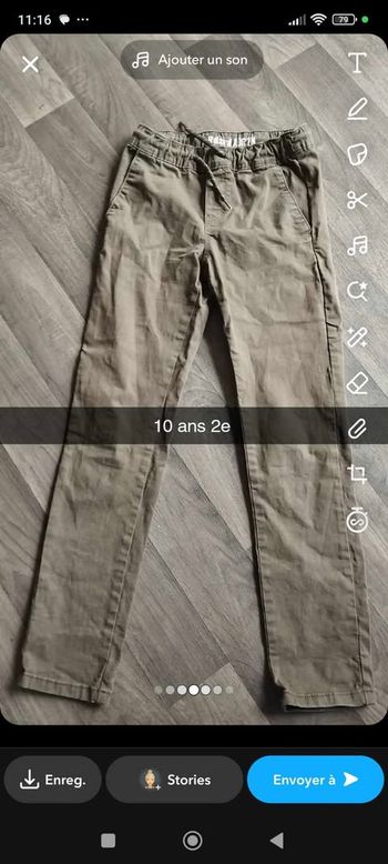 lot de pantalon 10 ANS