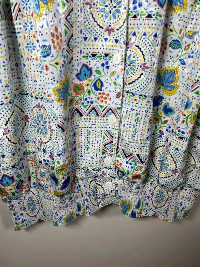 Blouse légère vintage femme taille 46 - photo numéro 5