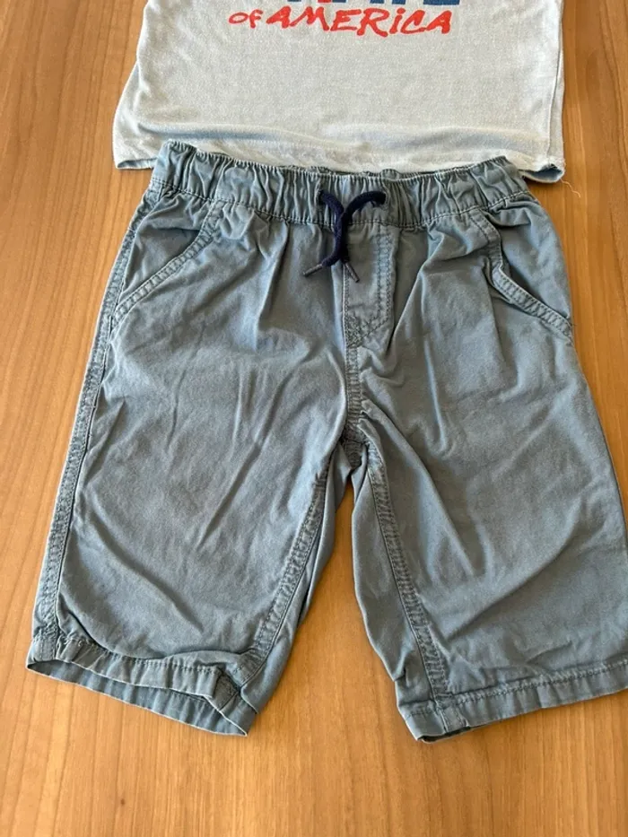Tenue 8 ans short et tee shirt - photo numéro 2