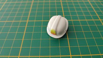 Casque pompier 30634274 pièce détachée Playmobil #E23