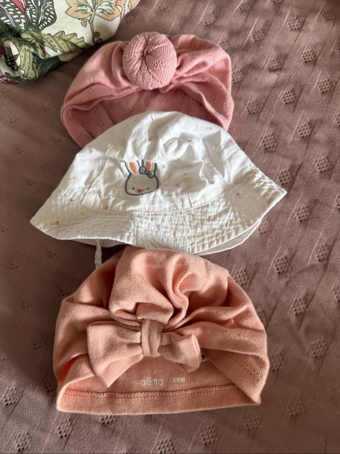 Lot turban bonnet … - photo numéro 3