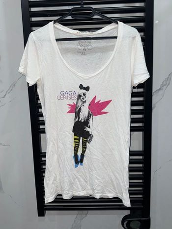 Tee shirt lady gaga le temps des cerises XL 