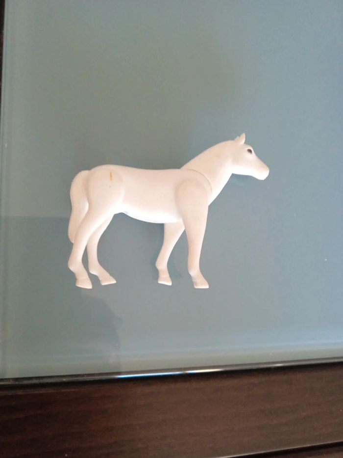 Lot de 2 chevaux playmobil - photo numéro 2