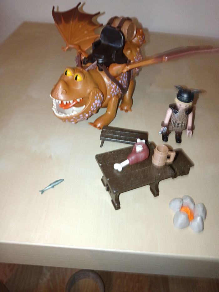 Playmobil dragons bouledogre