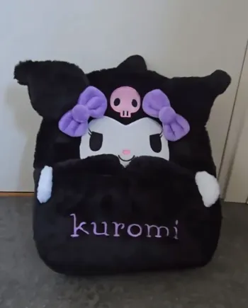 Sac à dos en peluche Kuromi