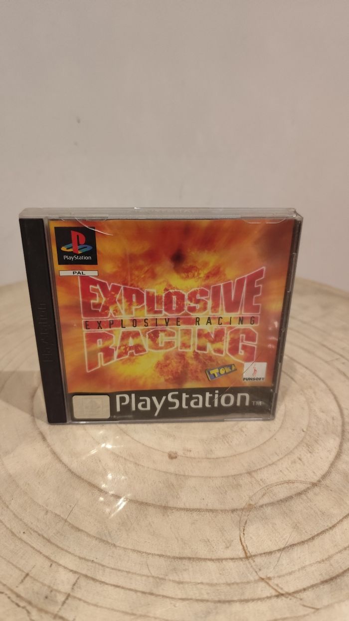 Jeu ps1 explosive racing