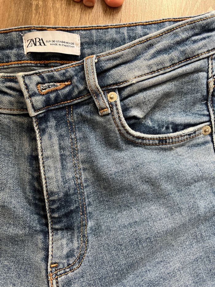 Jeans Zara taille 36 💙 - photo numéro 7