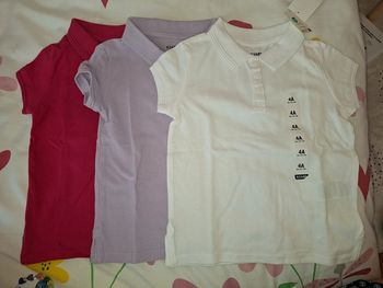 Lot 3 polos fille