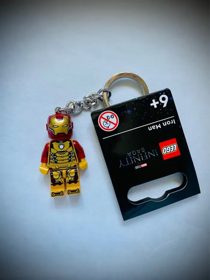 Porte-clés LEGO Marvel - Iron Man (Réf. 854240) - Neuf - photo numéro 7
