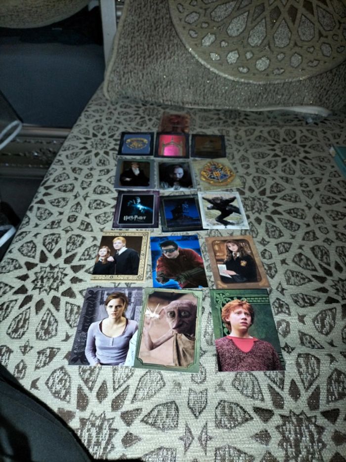 Lot de cartes Harry Potter