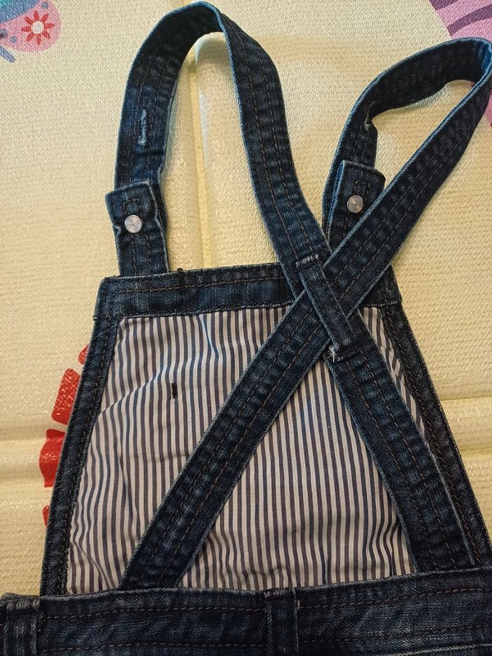 Robe salopette jeans 4 ans - photo numéro 7