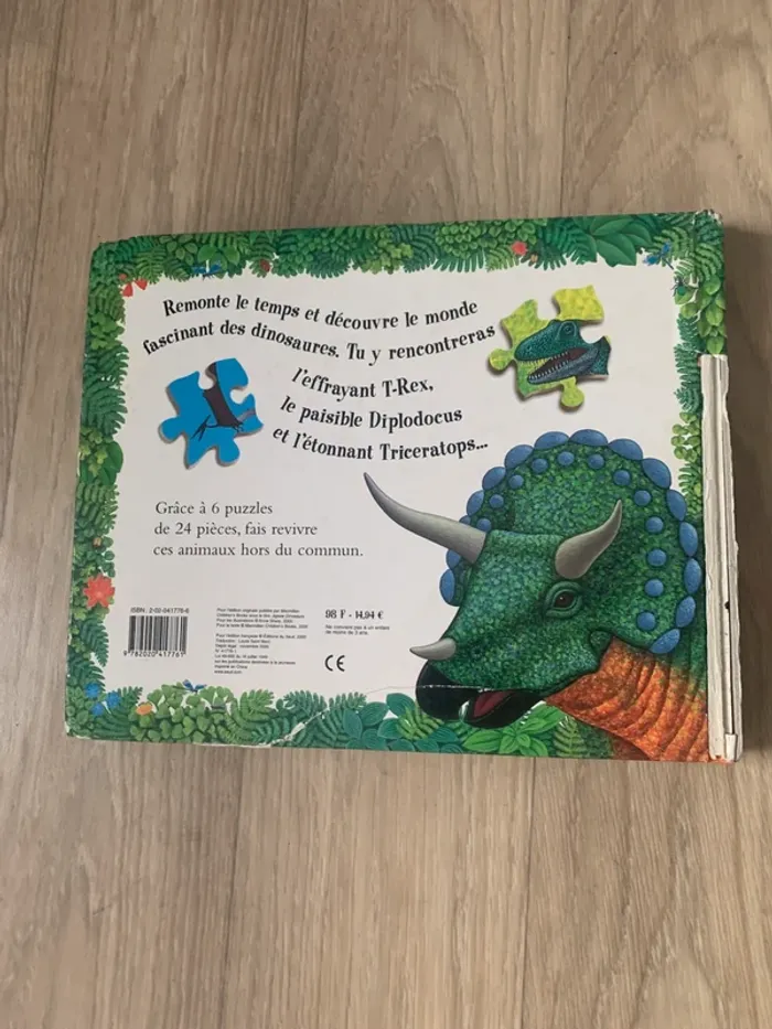 Dinopuzzle - Anne Sharp - Un livre-puzzle seuil jeunesse - photo numéro 9