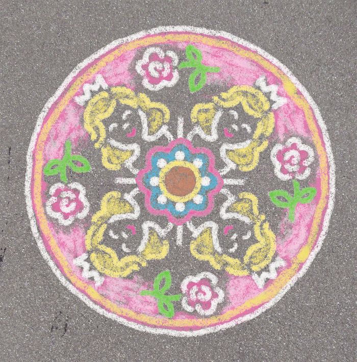 RAVENSBURGER MANDALA DESIGNER PRINCESSE POCHOIR D'EXTERIEUR - photo numéro 3