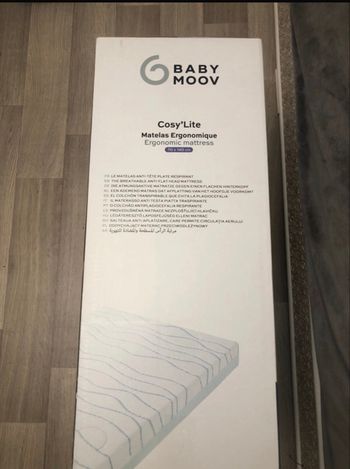 Matelas Bébé De la naissance jusqu’à 5–6 ans neuf. Dans l’emballage 70cm x 140cm.