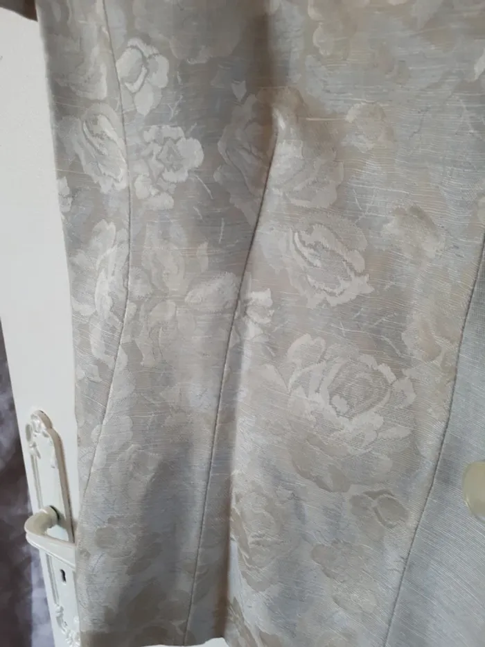 Veste manches courtes écru 42 - photo numéro 4