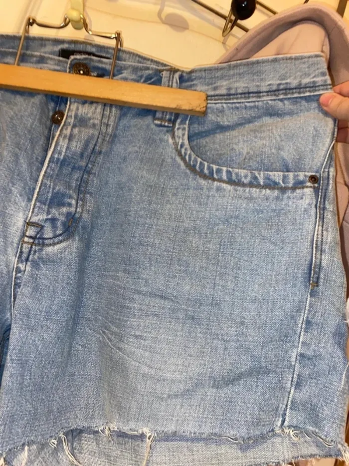 Short en jeans taille 52 la redoute - photo numéro 2