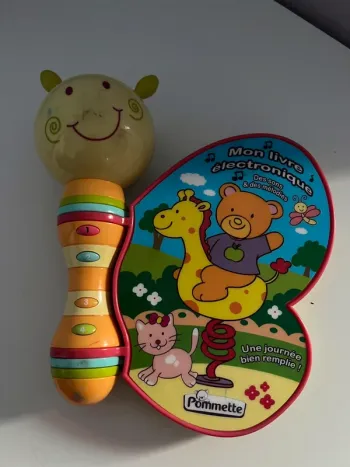 Livre Papillon musical