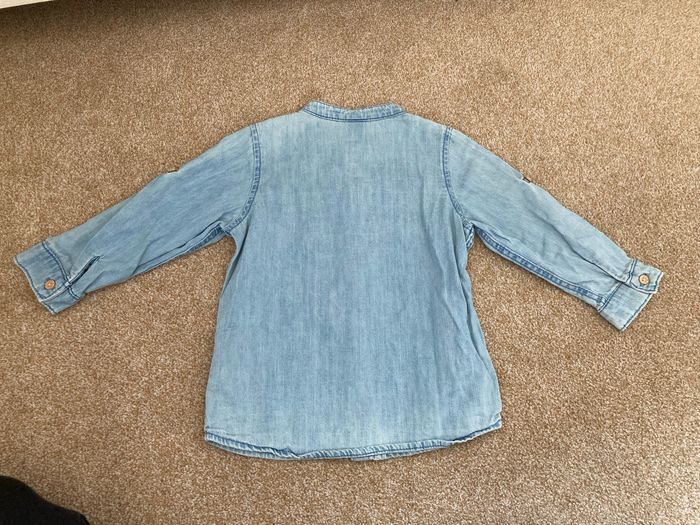 Chemise en jean garçon h&m - photo numéro 2