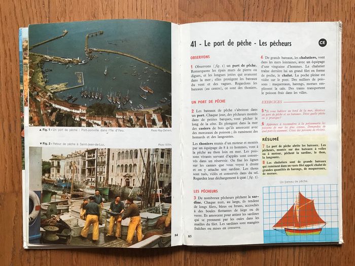 Géographie - livre unique pour les cours élémentaire et moyen - édition 1964 - photo numéro 3