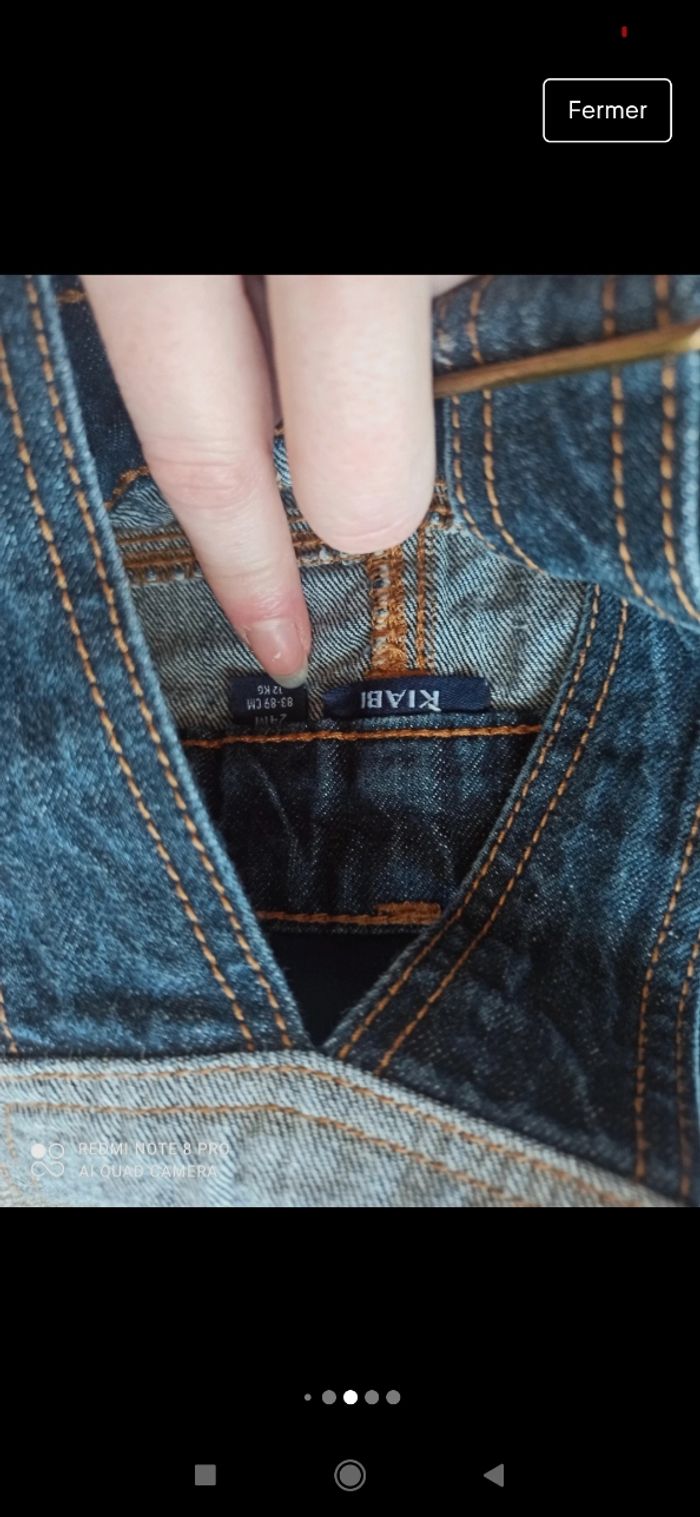 Salopette en jean - photo numéro 4