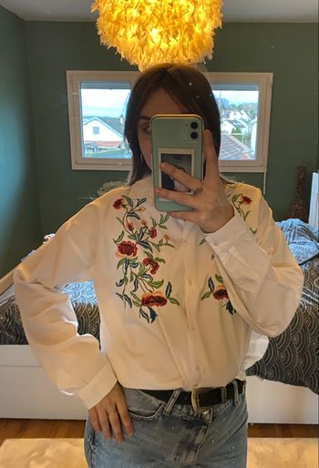 Chemise fleurie 