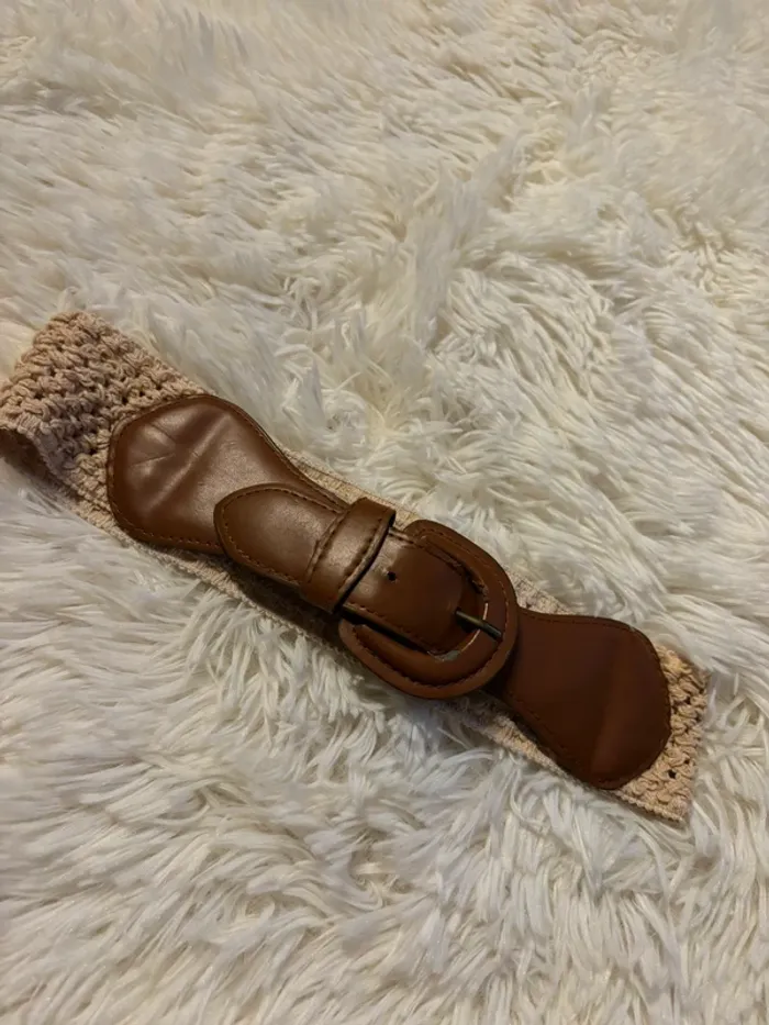 Ceinture beige