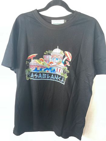 Tee Shirt , Casablanca , Neuf , Noir , Taille L