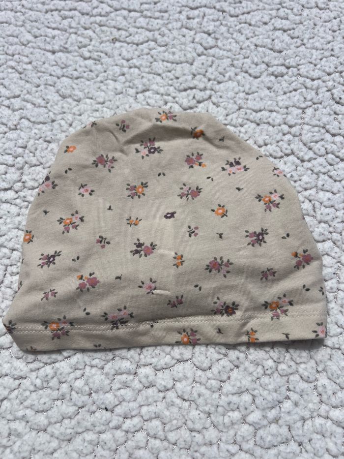 Lot de 2 bonnets avec noeuds taille 62/68 H&M - photo numéro 6