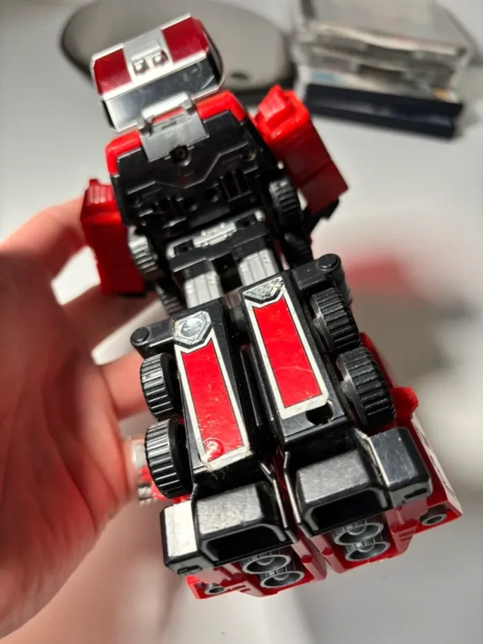 Action figure figurine robot Power Rangers Turbo Deluxe Rescue Megazord - photo numéro 8