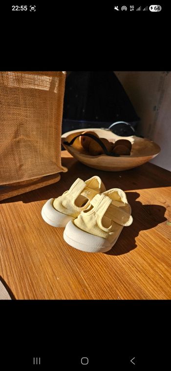 Sandales toile barefoot IGOR 22