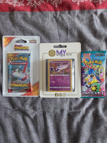 Un Blister Étincelles Déferlantes + Une My Boost Box + Un Booster Japonais 