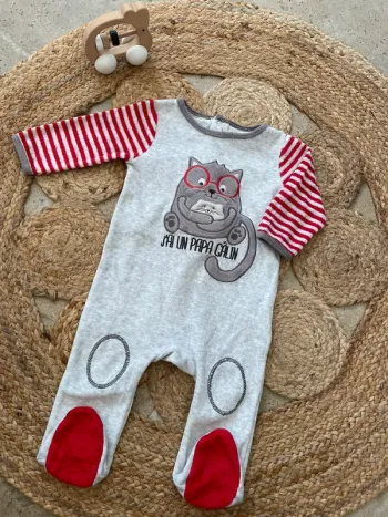 Pyjama velours 6 mois