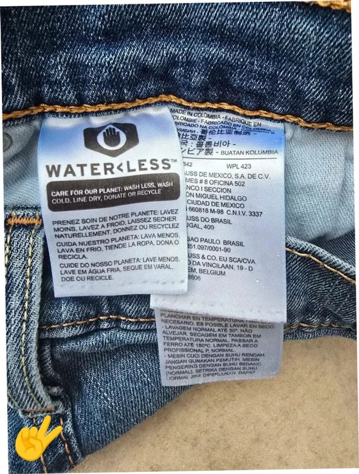 Jeans Levi's 559 W36 FR46 L32 coupe droite bleu Homme Men pan360b - photo numéro 7