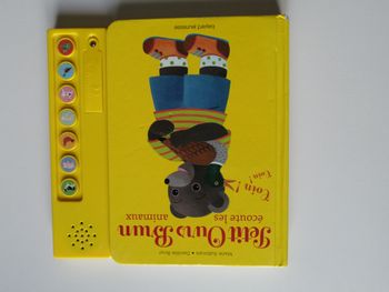 livre sonore petit ours brun