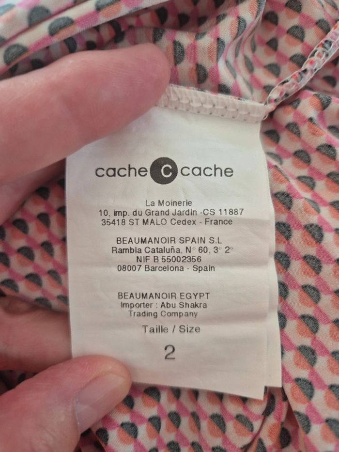 T-shirt avec voile Cache Cache - photo numéro 8