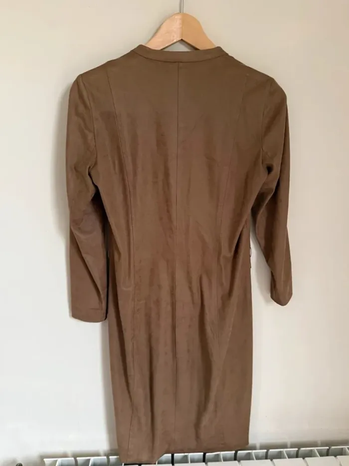 Robe marron Caroline Biss - photo numéro 2
