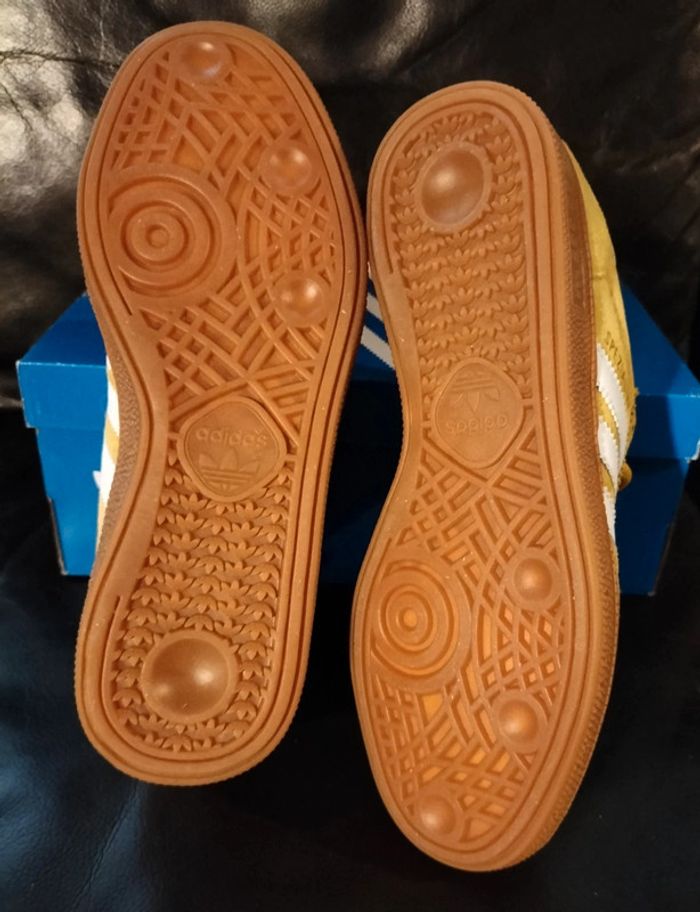 Baskets Adidas Spezial jaunes moutarde - photo numéro 4