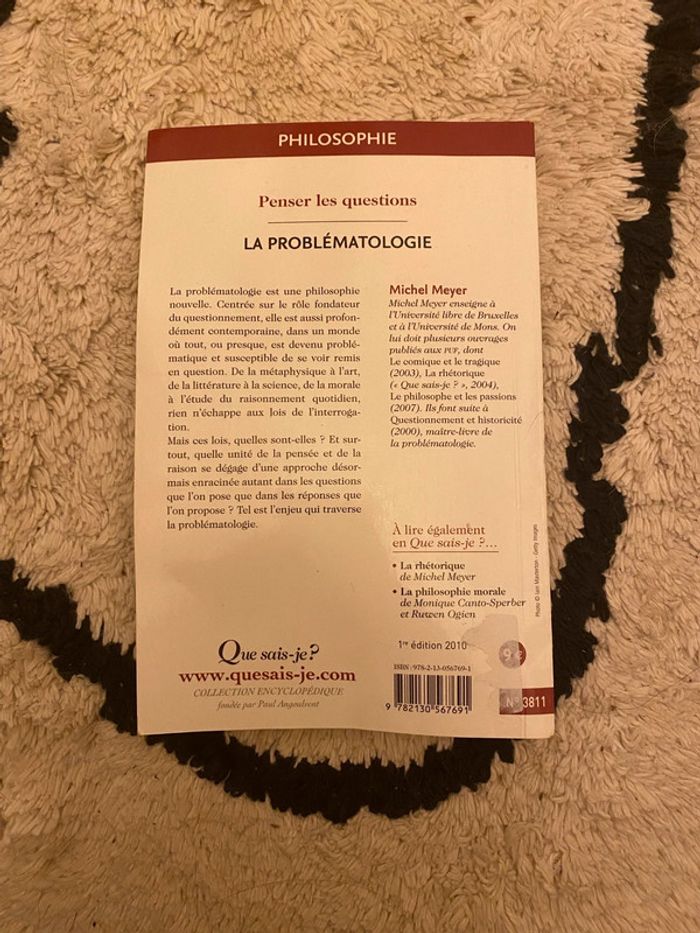 Livre Michel Meyer - La problématologie - photo numéro 2