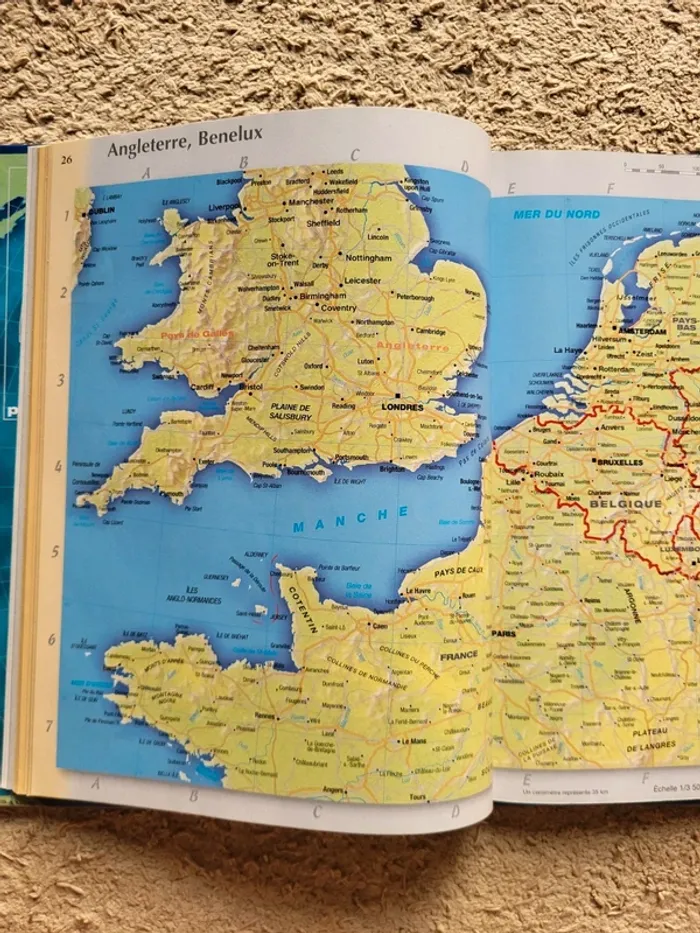 Nouvel Atlas mondial, livre de cartes et planisphère - photo numéro 8