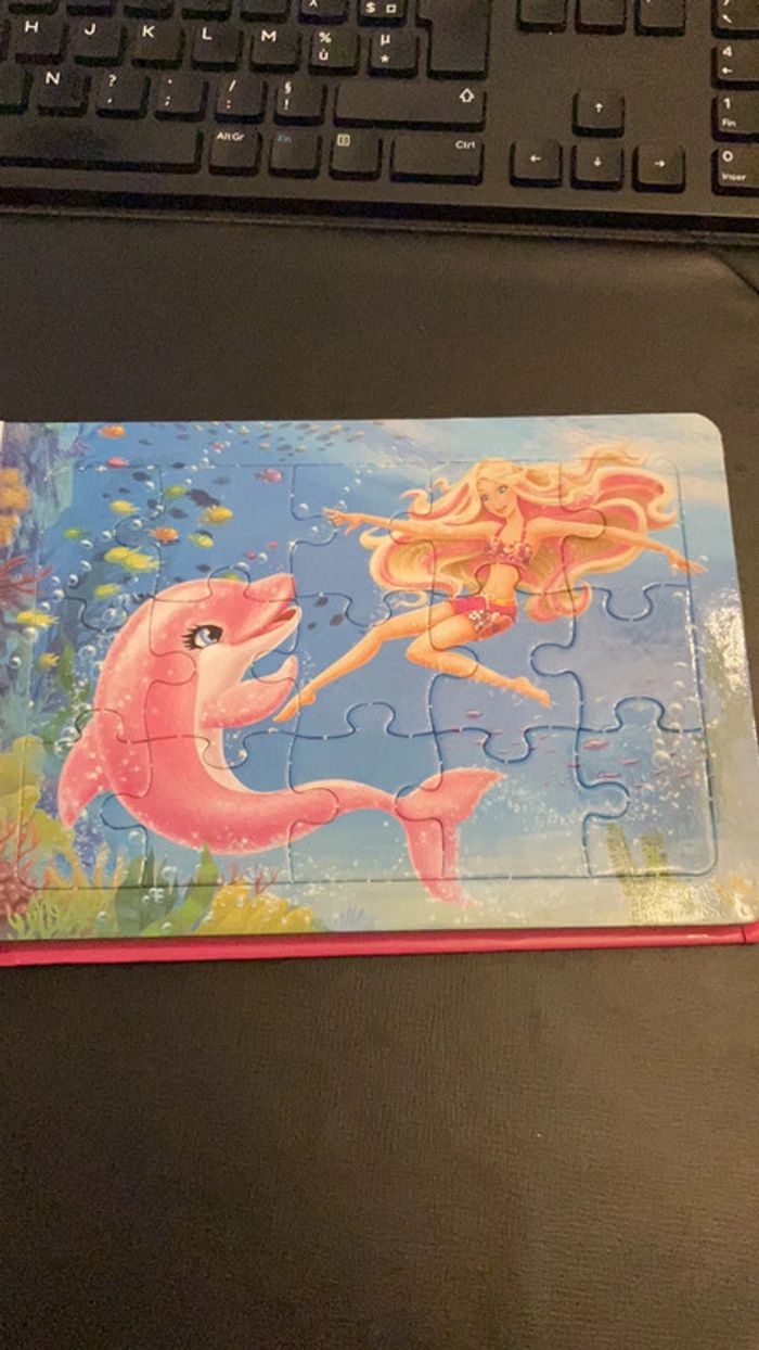 Livre Puzzle. Barbie et le Secret des Sirènes. - photo numéro 4