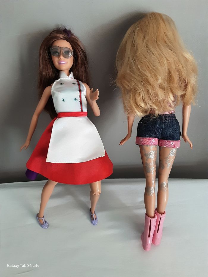 Lot de 2 Barbie - photo numéro 2