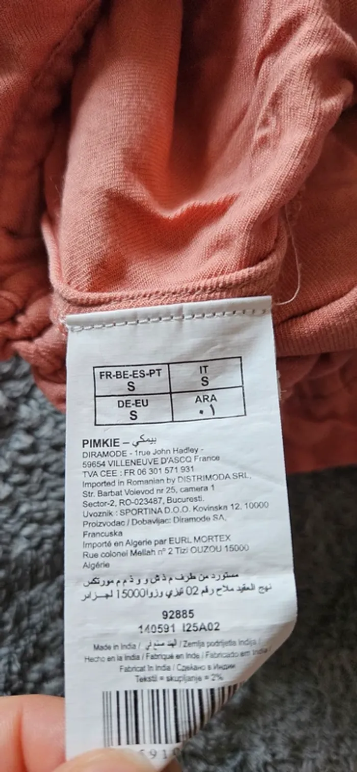 Short rose souple - photo numéro 5