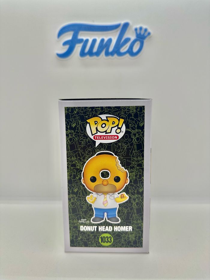 Funko Pop The Simpsons Donut Head Homer 1033 Hot Topic Exclusive 🇺🇸 - photo numéro 5