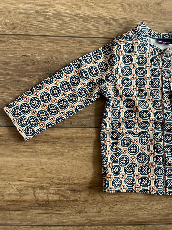 Haut chemise motif neuf sergent major 18 mois - photo numéro 2