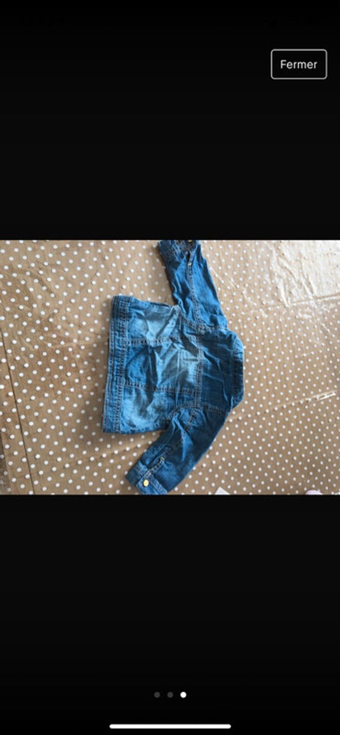 Veste jean kiabi 3 mois - photo numéro 2