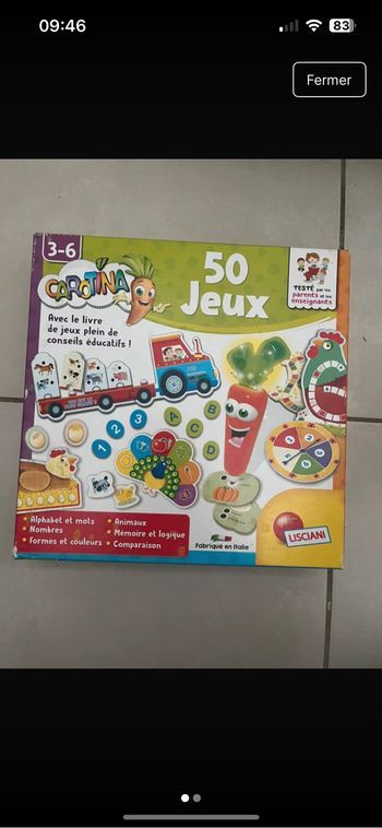 50 jeux Carotina