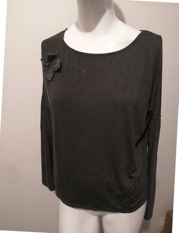 haut et t-shirt Promod gris taille S
