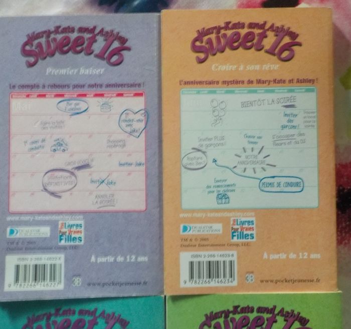 SWEET 16 Mary-Kate et Ashley Olsen Ed. Pocket Jeunesse - photo numéro 3