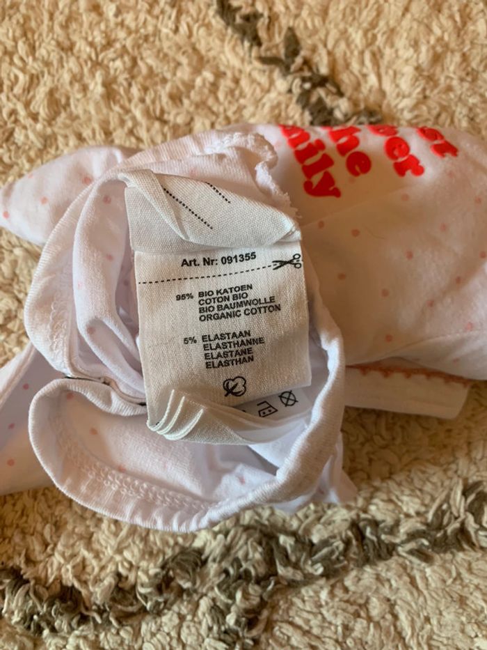 Ensemble body + pantalon + bonnet jbc 1mois/56cm - photo numéro 6