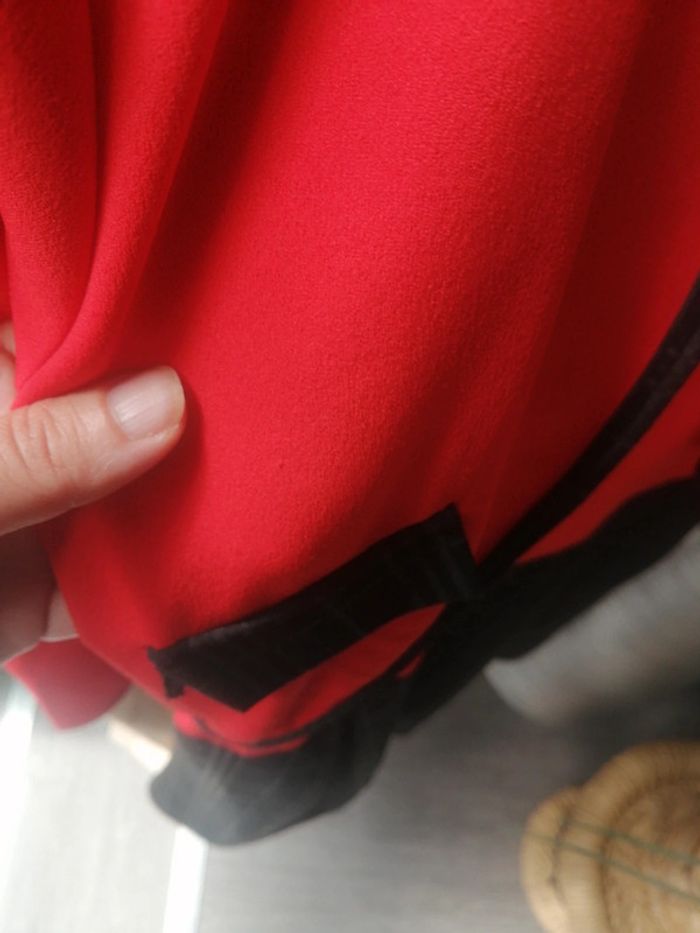 Robe manche longue rouge à carreaux 14A - photo numéro 6